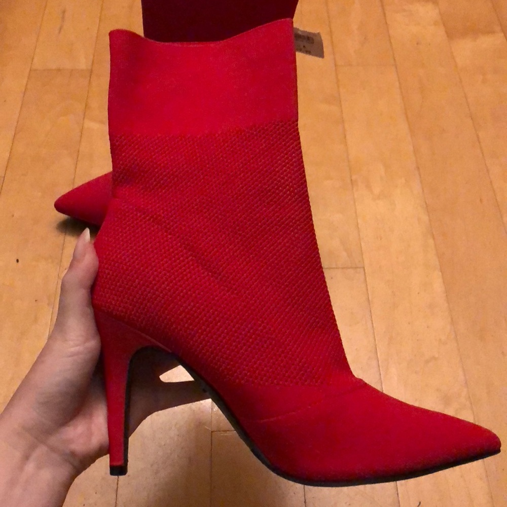 Red stiletto heels